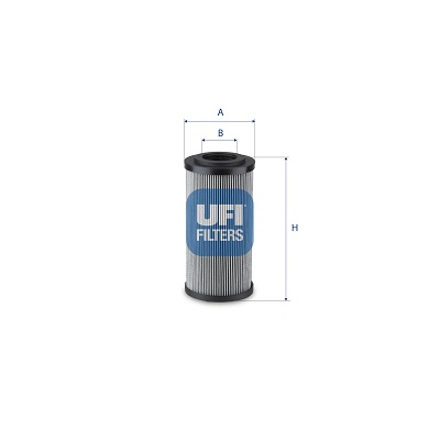 Filtro, sistema idraulico di lavoro UFI 83.040.00