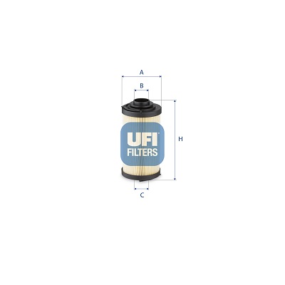 Filtro, sistema idraulico di lavoro UFI 83.046.00