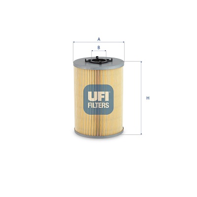 Filtro, sistema idraulico di lavoro UFI 83.089.00