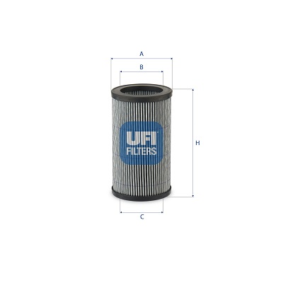 Filtro, sistema idraulico di lavoro UFI 83.097.00
