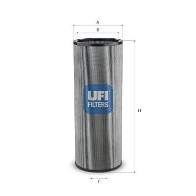 Filtro, sistema idraulico di lavoro UFI 83.102.00