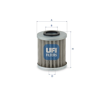 Filtro, sistema idraulico di lavoro UFI 83.109.00
