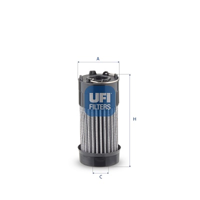 Filtro, sistema idraulico di lavoro UFI 83.125.00