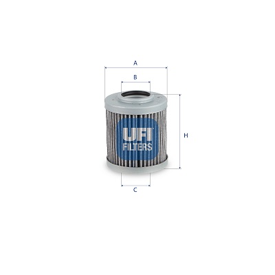 Filtro, sistema idraulico di lavoro UFI 85.189.00