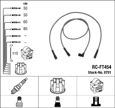 NGK CAVI CANDELA FIAT PANDA 1.1 -04