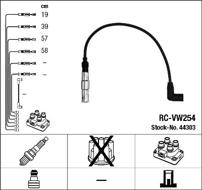 KIT CAVI ACCENSIONE
