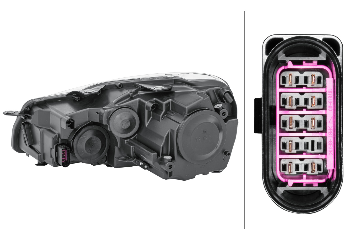 HELLA PROIETT VW GOLF VI DRL DX 08->