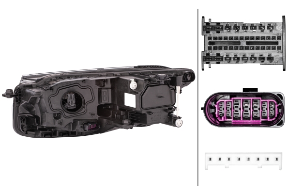 HELLA FARO LED DX VW TOUAREG VW536