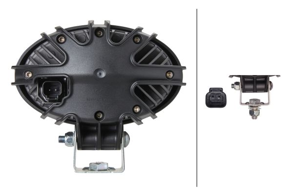 FARO LAVORO OVAL 100 MONTAGGIO A SBALZO LUNGO RAGGIO