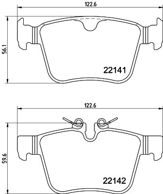 Pastiglie freno HELLA 8DB355037-931