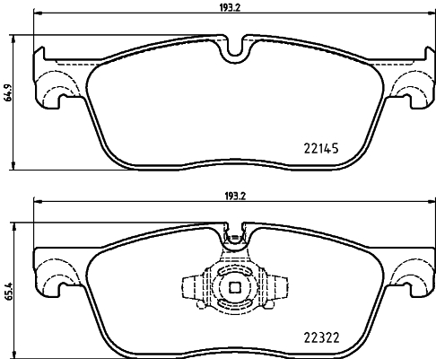 Pastiglie freno HELLA 8DB355024-741