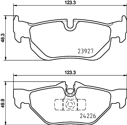 Pastiglie freno HELLA 8DB355031-781
