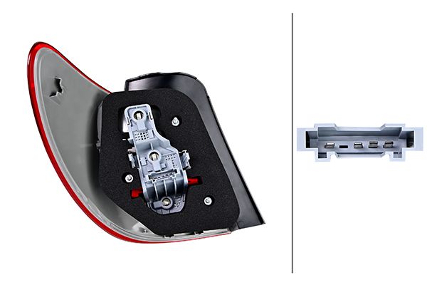 HELLA LUCE POSTERIORE MERCEDES-BENZ B-CLASS SPTOURER W246.W242 S