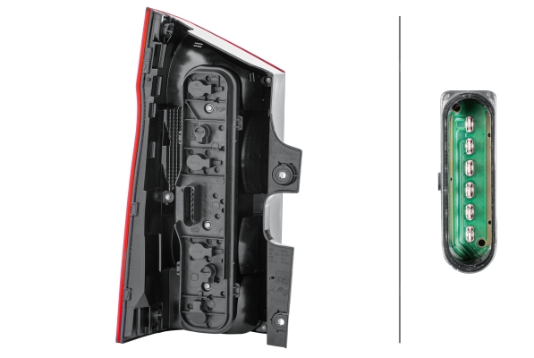 HELLA FANALE POSTERIORE MB VITO DX 2014->