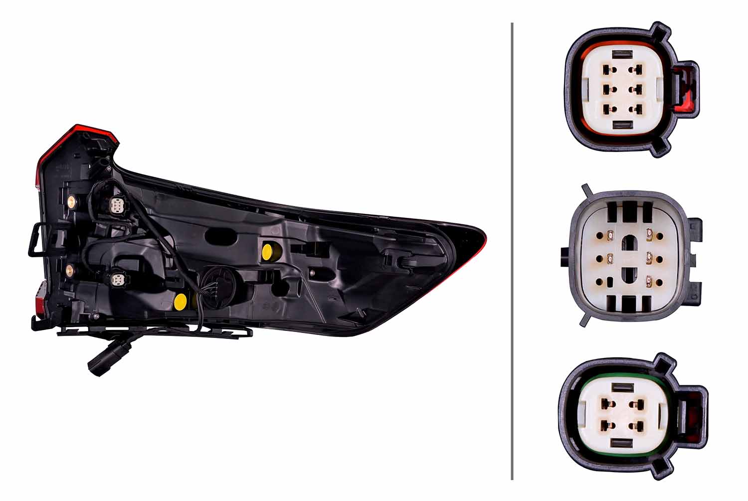 HELLA FANALE POSTERIORE LED 6-PIN SEZ. ESTERNA VOLVO C40 (539)