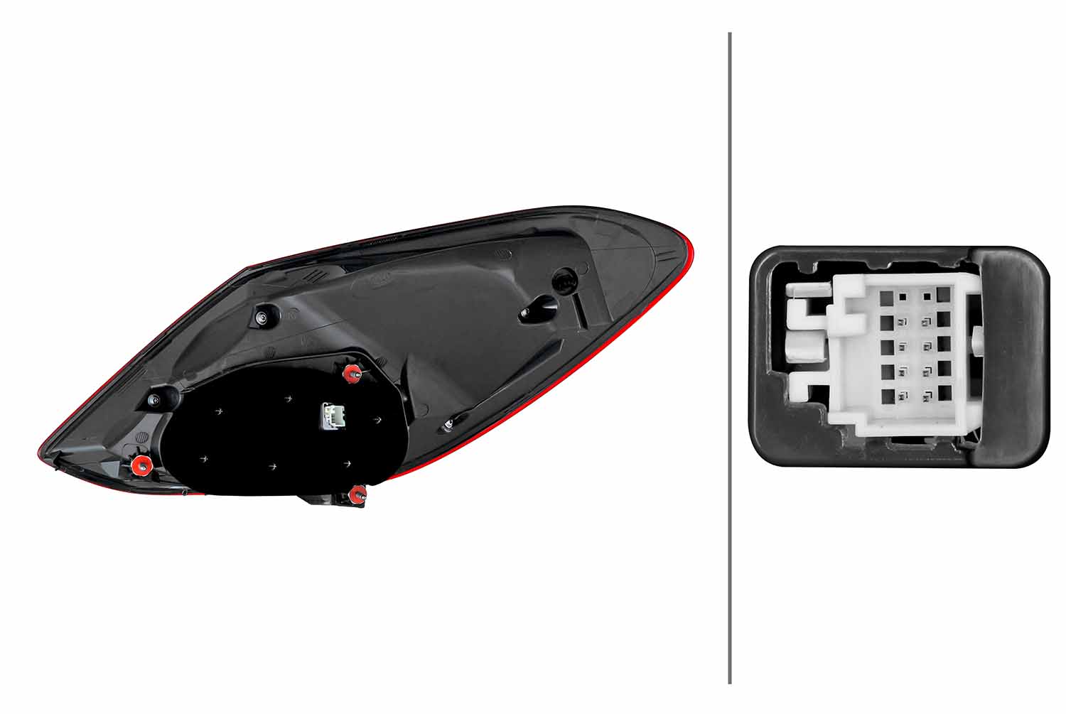HELLA FANALE POSTERIORE LED MERCEDES-BENZ C-CLASS (W205) > 2013