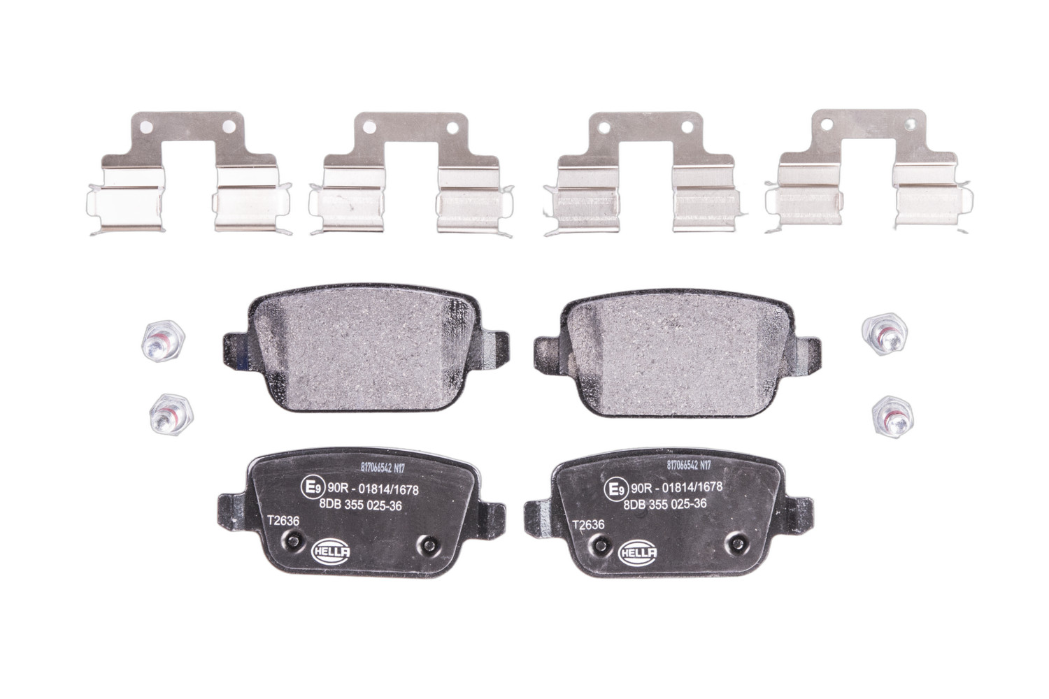 Pastiglie freno HELLA 8DB355025-361