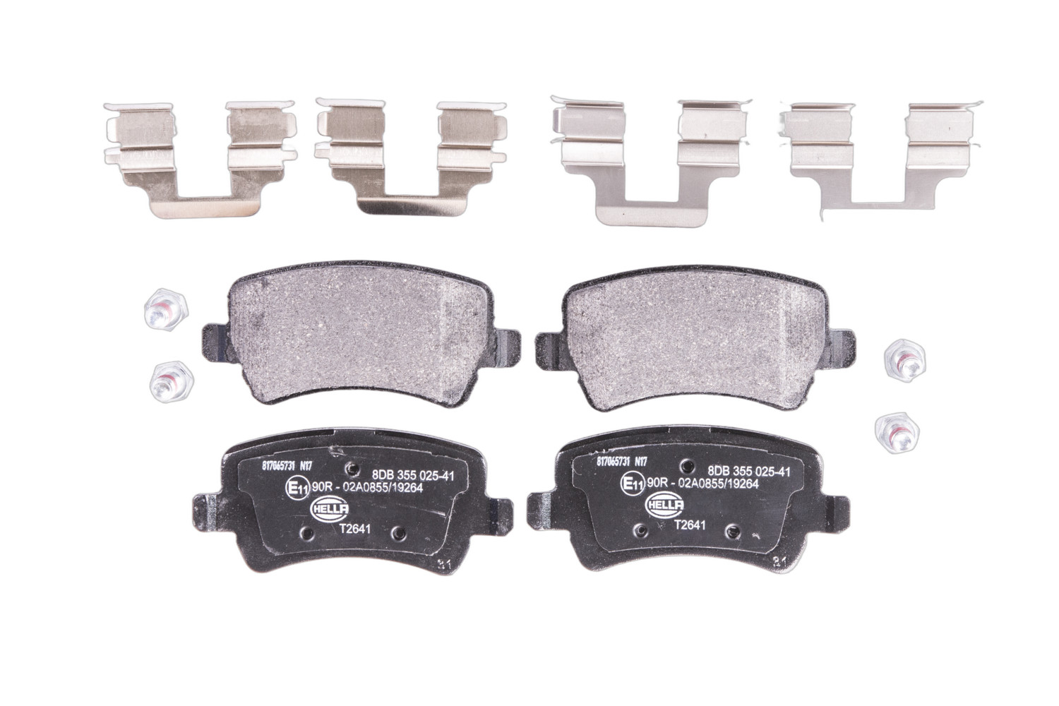 Pastiglie freno HELLA 8DB355025-411