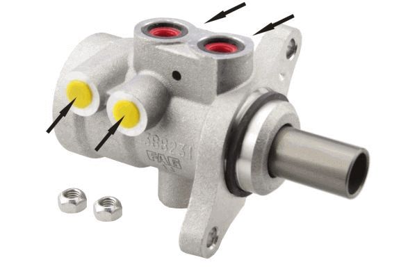 MASTER CYLINDER, BRAKES