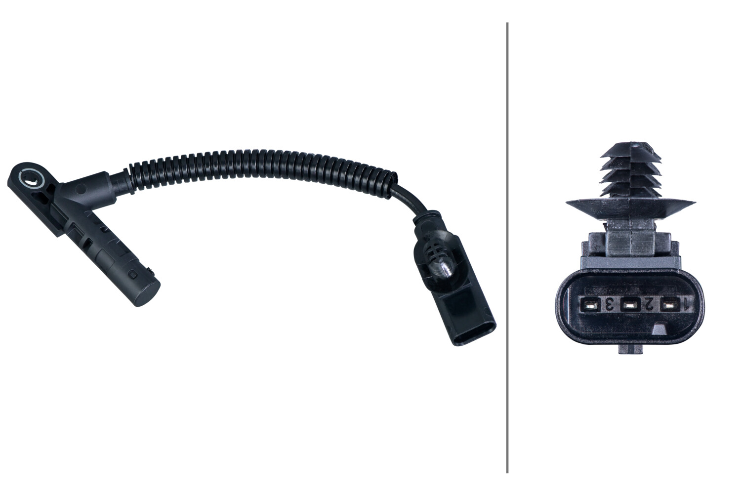 Sensore, posizione albero a camme HELLA 6PU358381-801