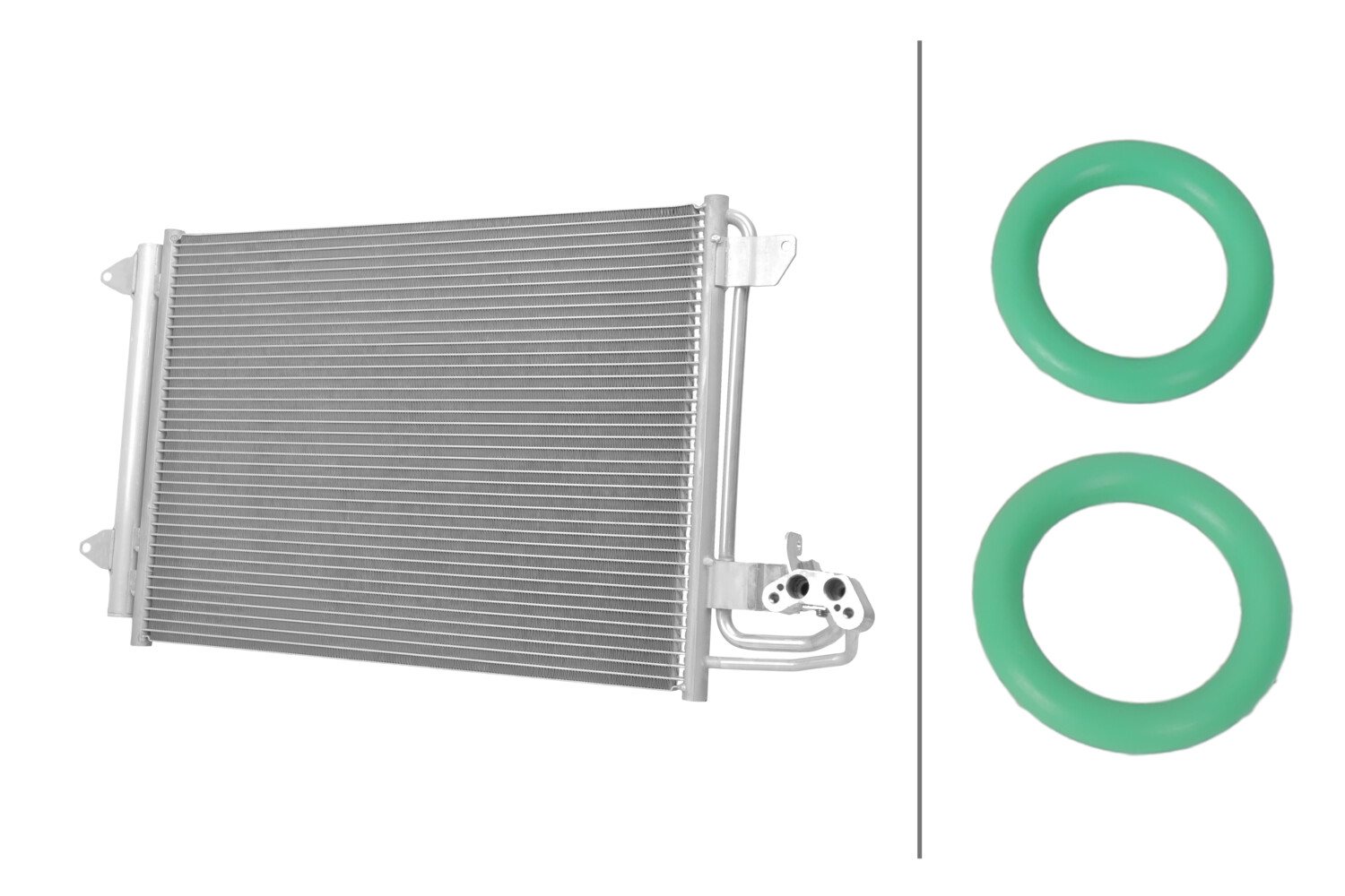 Condensatore, climatizzatore HELLA 8FC366220-431