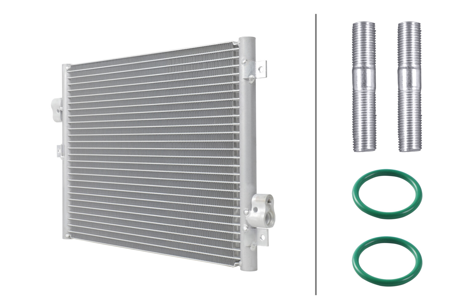Condensatore, climatizzatore HELLA 8FC366220-521