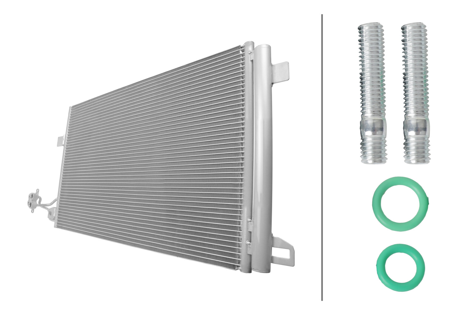Condensatore, climatizzatore HELLA 8FC366221-411