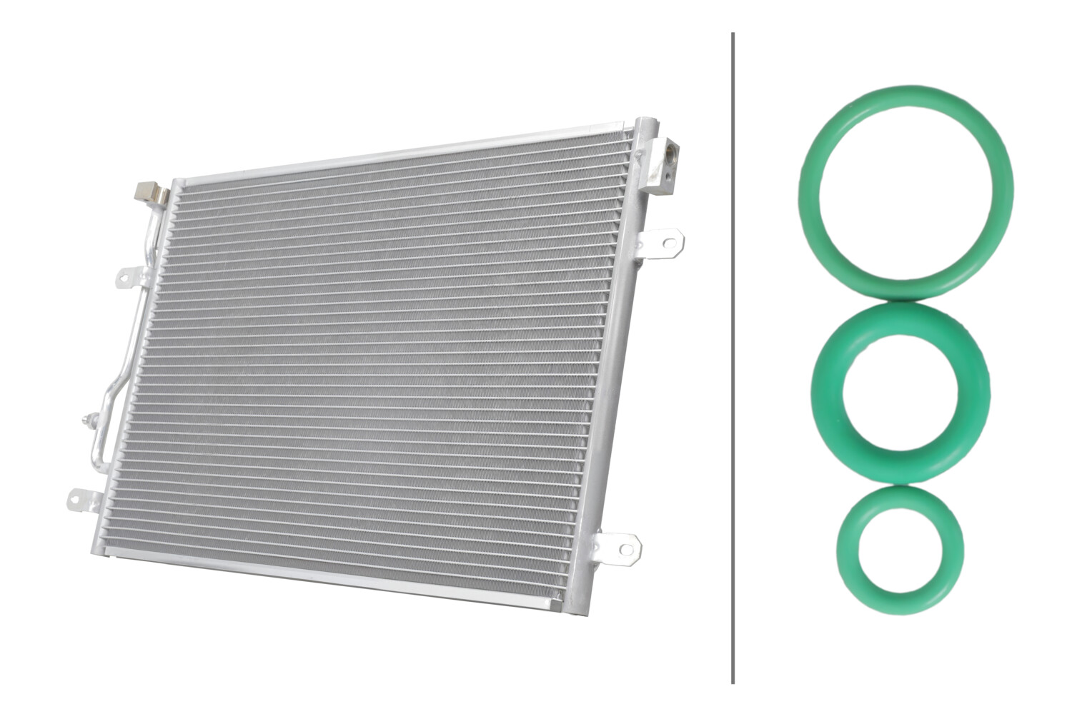 Condensatore, climatizzatore HELLA 8FC366221-511