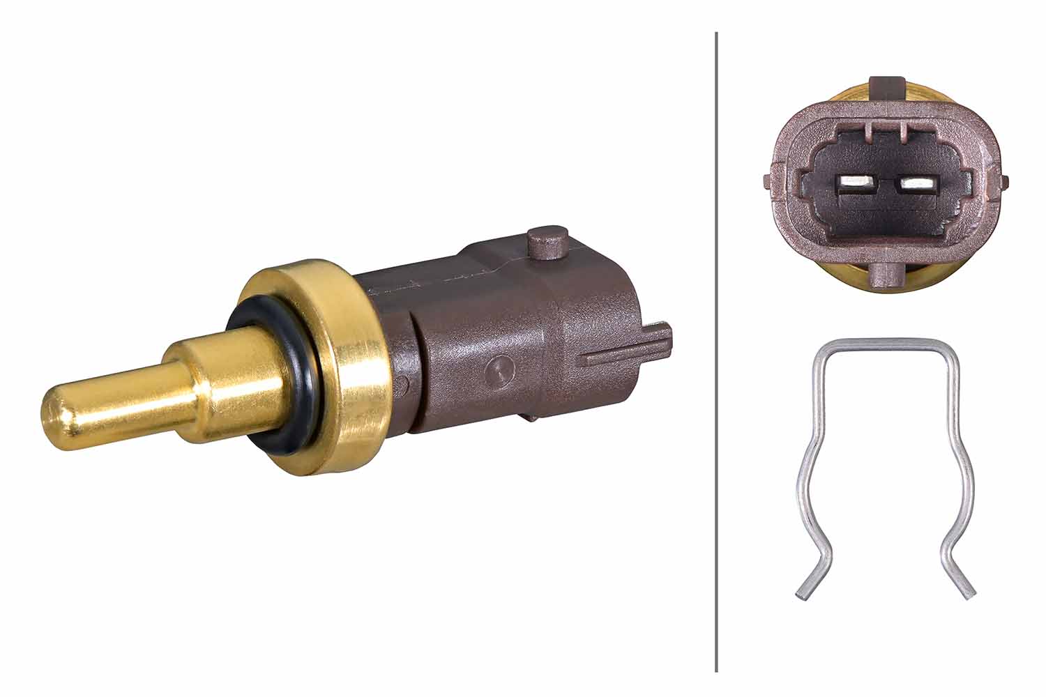 Sensore, temperatura refrigerante HELLA 6PT358385-431