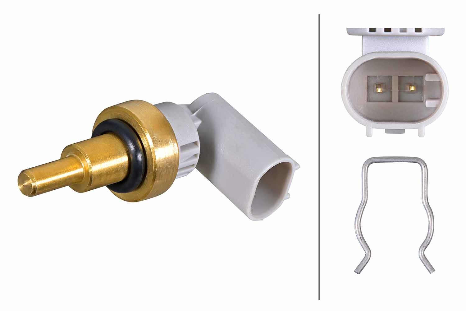 Sensore, temperatura refrigerante HELLA 6PT358385-451