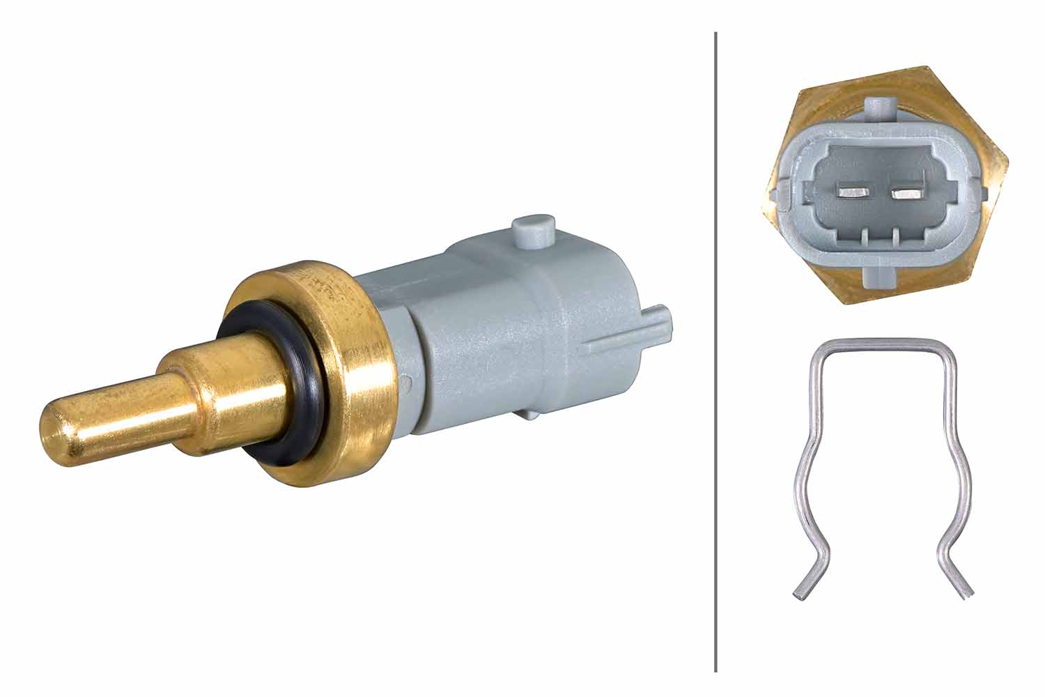 Sensore, temperatura refrigerante HELLA 6PT358385-511
