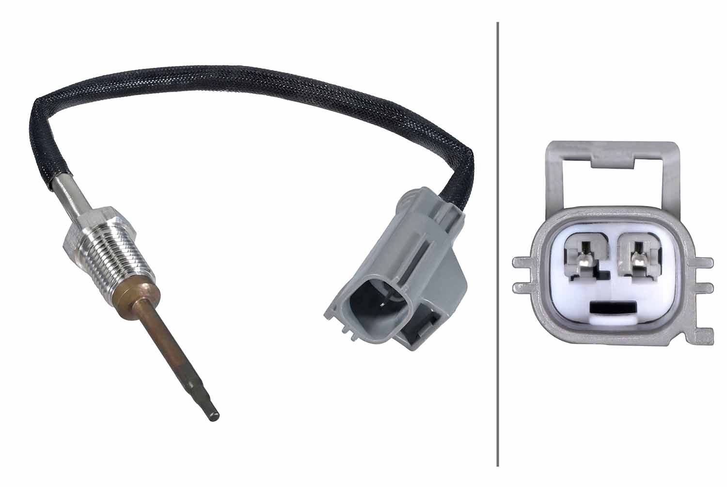 Sensore, temperatura gas scarico HELLA 6PT358226-511