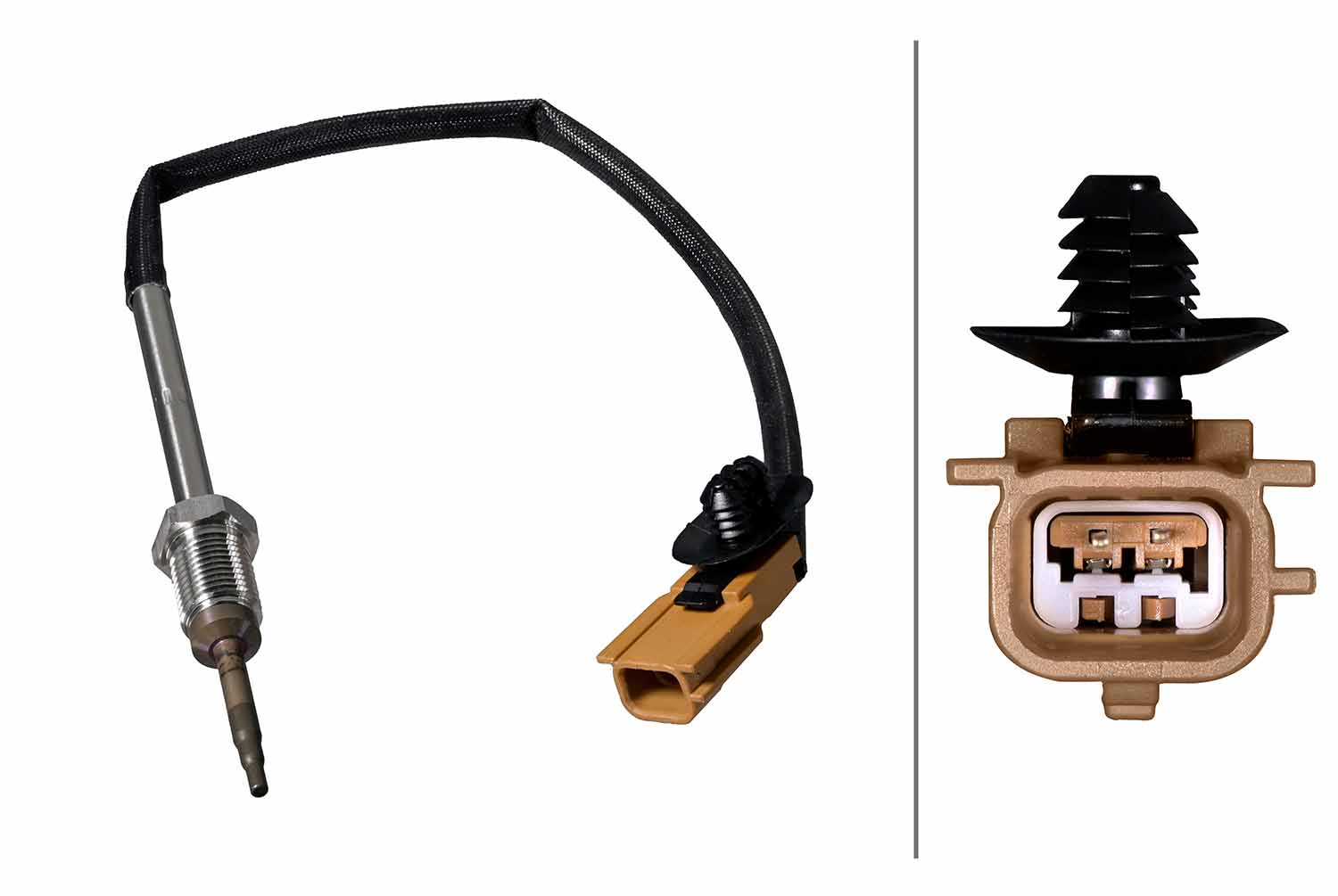 Sensore, temperatura gas scarico HELLA 6PT358226-581