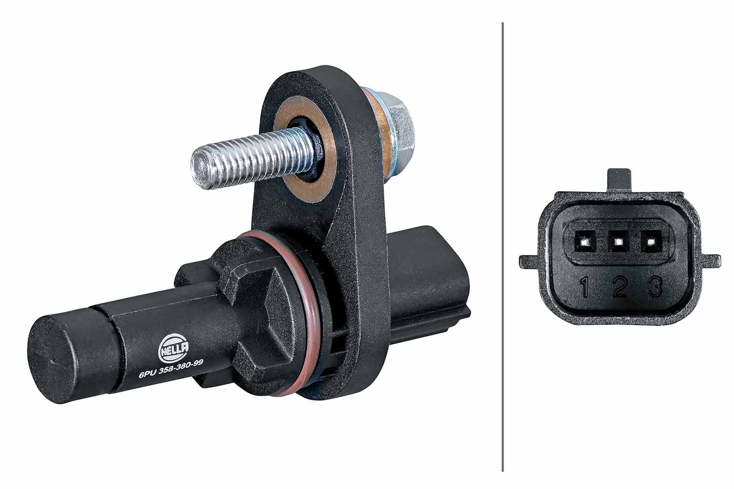 Generatore di impulsi, albero a gomiti HELLA 6PU358380-991