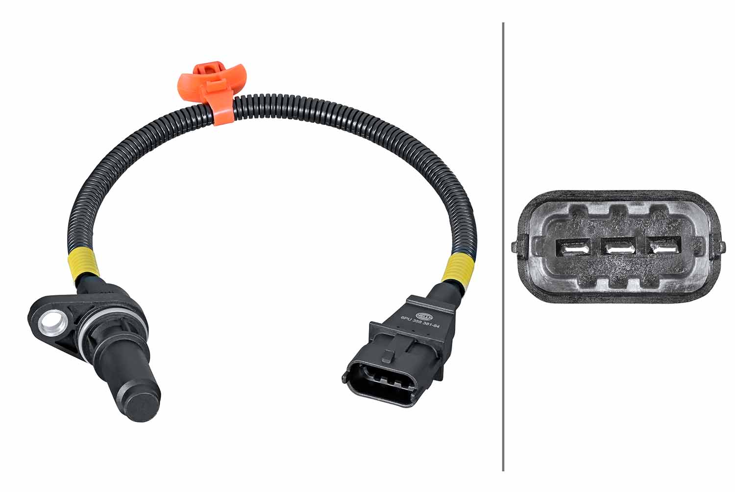 Generatore di impulsi, albero a gomiti HELLA 6PU358381-641