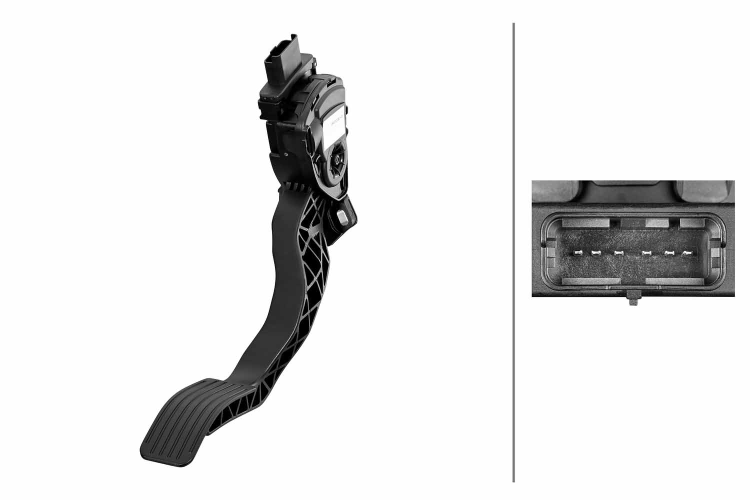 Sensore, posizionamento pedale acceleratore HELLA 6PV312082-011