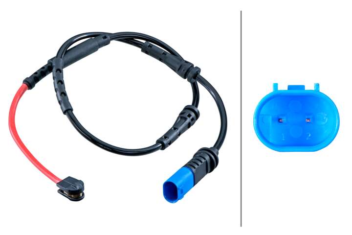 Contatto segnalazione, usura past. freno/mat. d'attrito HELLA 8DK355253-791