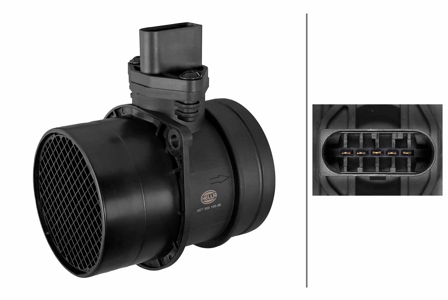 Debimetro HELLA 8ET358166-961