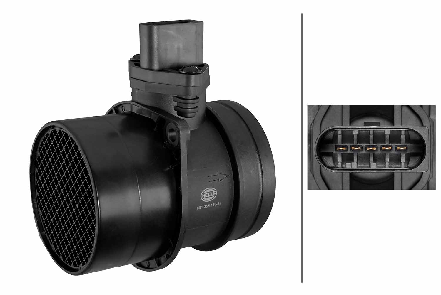 Debimetro HELLA 8ET358166-991
