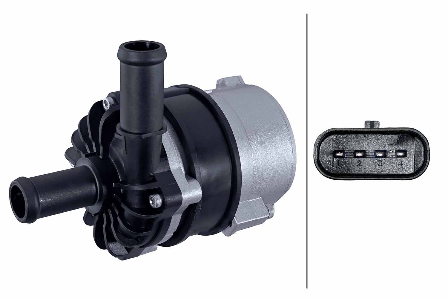 Pompa dell'acqua supplementare (circuito acqua di raffred.) HELLA 8TW358413-101