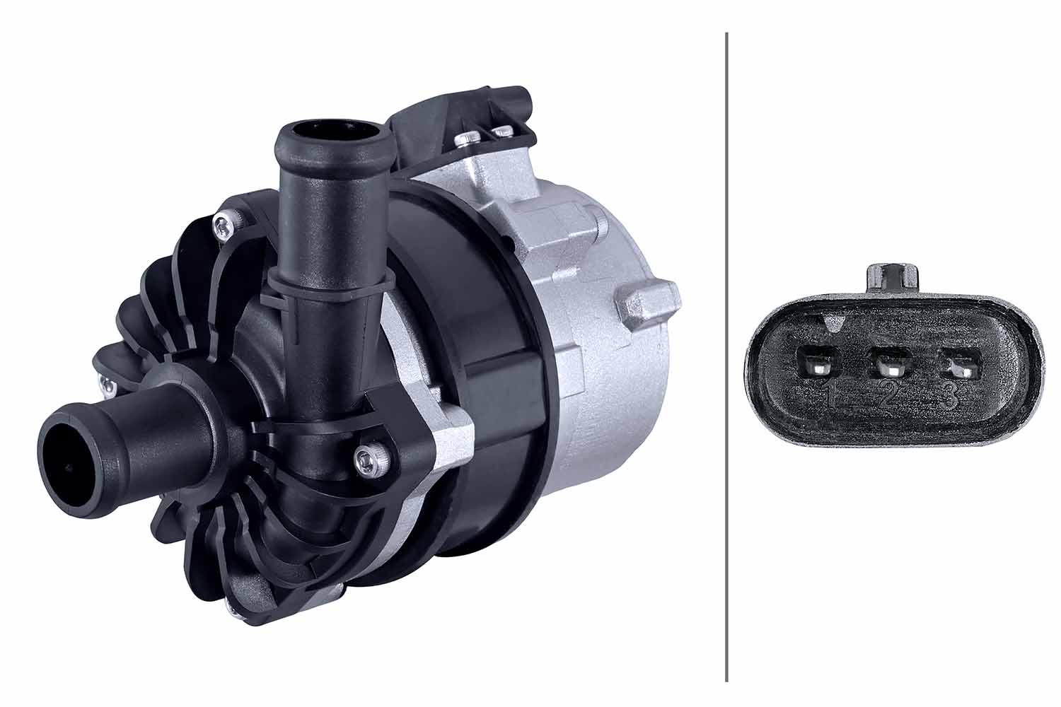 Pompa dell'acqua supplementare (circuito acqua di raffred.) HELLA 8TW358413-131