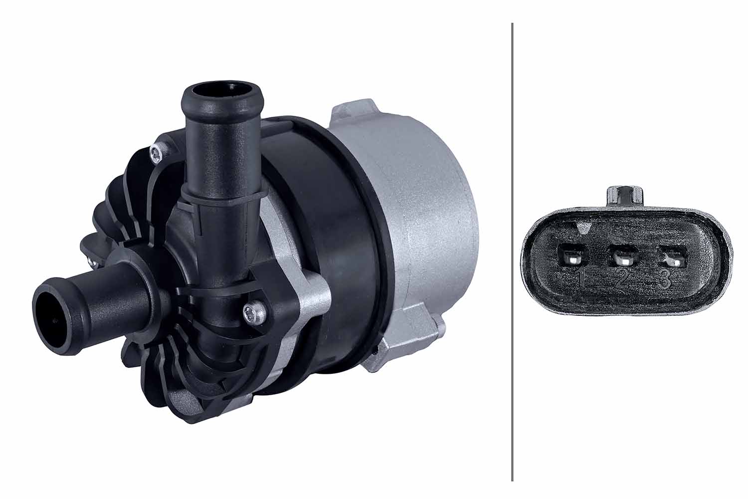 Pompa dell'acqua supplementare (circuito acqua di raffred.) HELLA 8TW358413-151