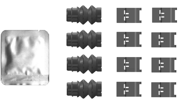 KIT ACCESSORI, PASTIGLIE
