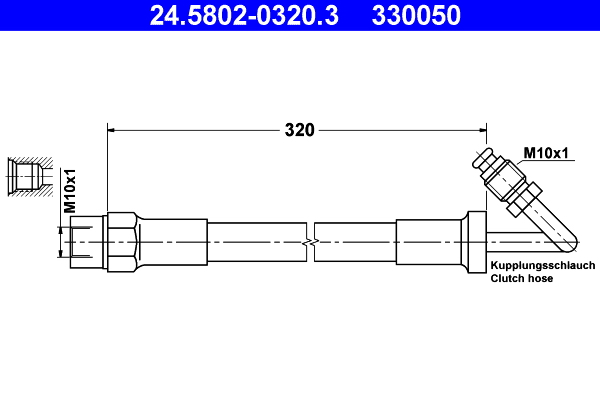 Flessibile frizione ATE 330050