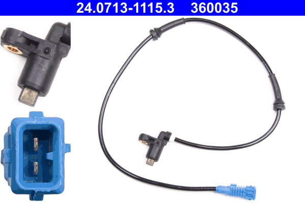 Sensore, n. giri ruota ATE 360035