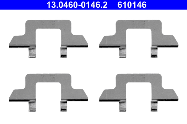 Kit accessori, pastiglia freno ATE 610146