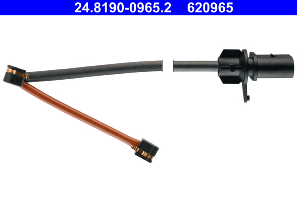 Contatto segnalazione, usura past. freno/mat. d'attrito ATE 620965