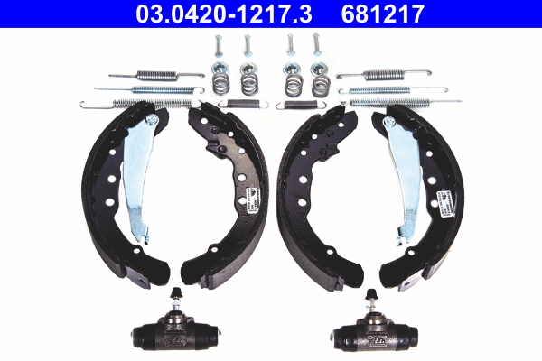 Kit ganasce freno ATE 681217