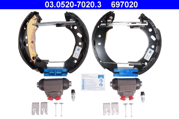 Kit ganasce freno ATE 697020