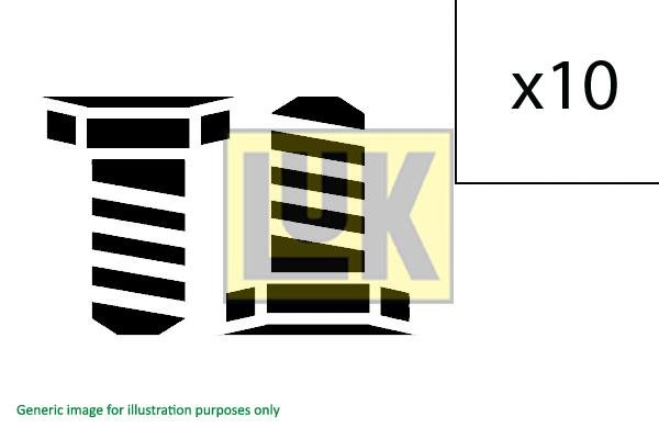 Kit bulloni, volano LUK 411014010
